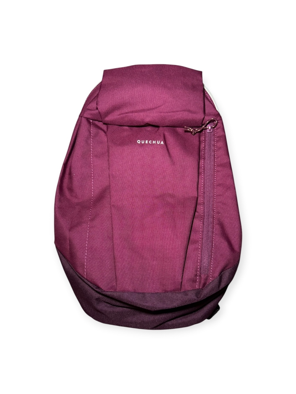 Decathlon Quechua 10L Maroon Red Outdoor Camping Hiking Light Backpack EUC